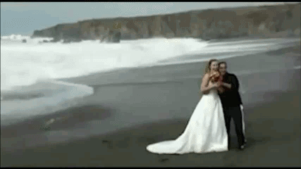 This gif image - Wedding Sea Surprise, is available for free download