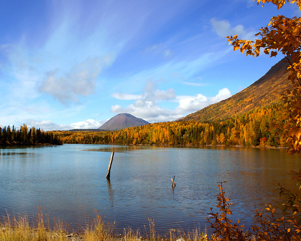 This png image - Autumn Lake Background, is available for free download