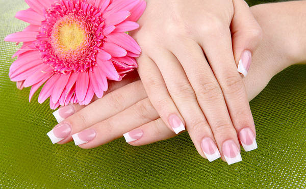This jpeg image - Beautiful French Manicure Background, is available for free download