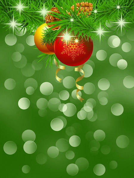 This jpeg image - Christmas Green Background, is available for free download