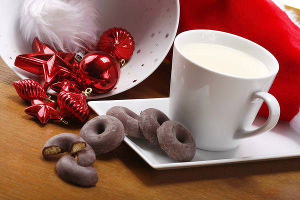 This jpeg image - Christmas Milk and Cookies Background, is available for free download