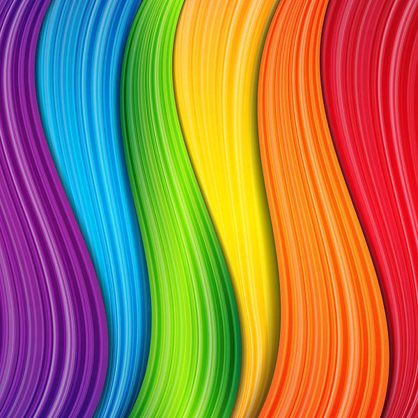 This jpeg image - Colorful Rainbow Background, is available for free download