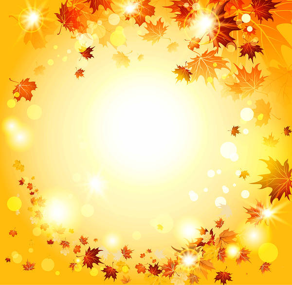 This jpeg image - Fall Background with Leaves, is available for free download