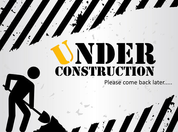 This jpeg image - Grey Under Construction Background, is available for free download
