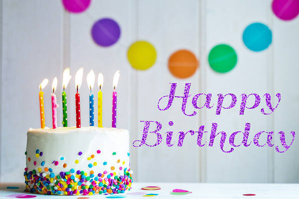 This jpeg image - Happy Birthday Cake Background, is available for free download