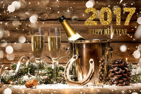 This jpeg image - Happy New 2017 Background, is available for free download