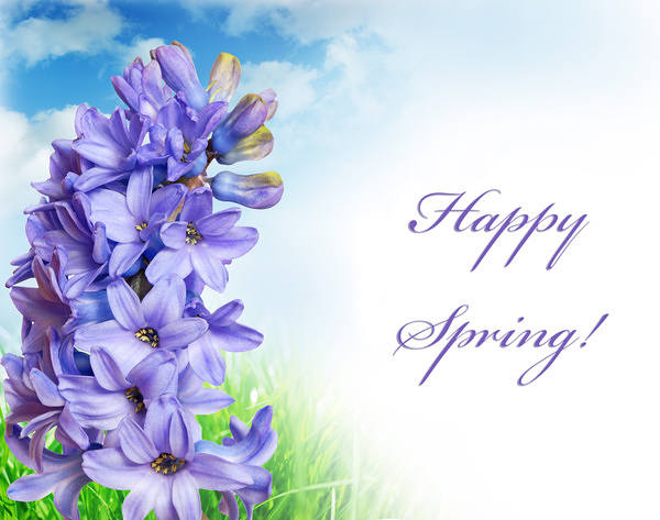 This jpeg image - Happy Spring Background, is available for free download