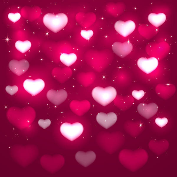 This jpeg image - Hearts Background, is available for free download