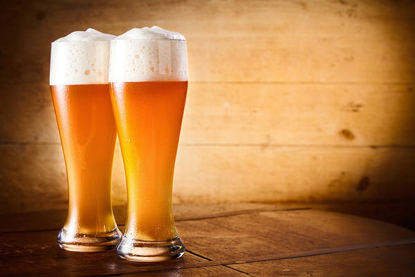 This jpeg image - Mugs with Beer Background, is available for free download