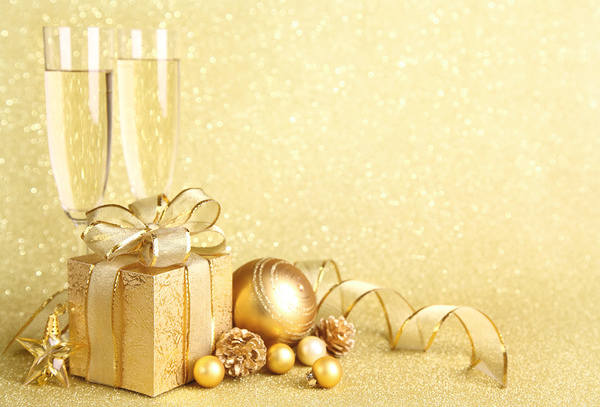 This jpeg image - New Year Gold Background, is available for free download