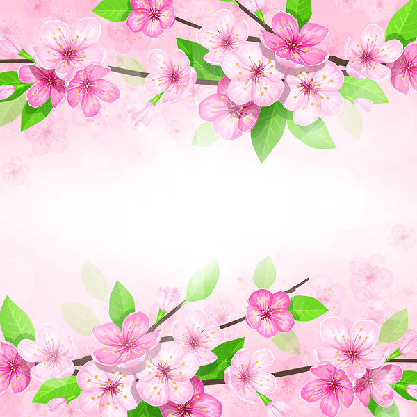 This jpeg image - Pink Spring Background, is available for free download