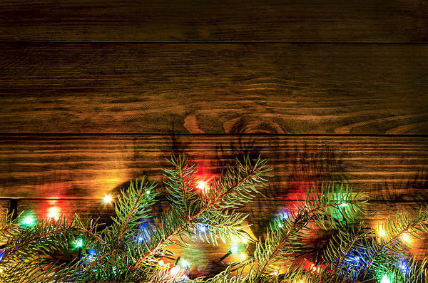 This jpeg image - Shining Christmas Lights Background, is available for free download