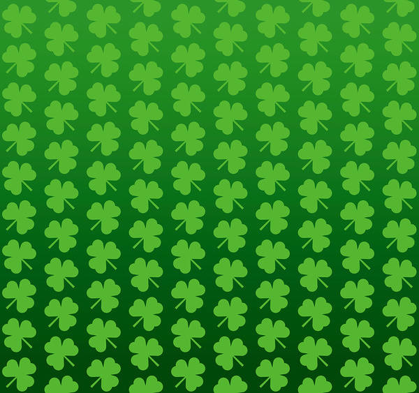 This jpeg image - St Patricks Day Shamrocks Background, is available for free download