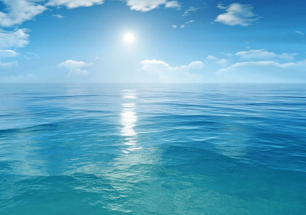 This jpeg image - Summer Sea and Sky Background, is available for free download