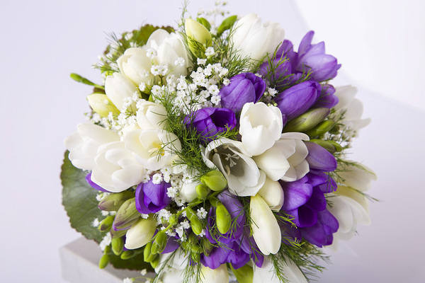 This jpeg image - Wedding Bouquet Background, is available for free download