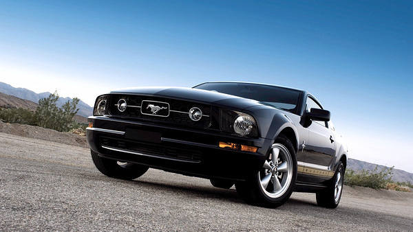 This jpeg image - Black Mustang Background, is available for free download