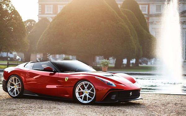 This jpeg image - Ferrari Wallpaper, is available for free download