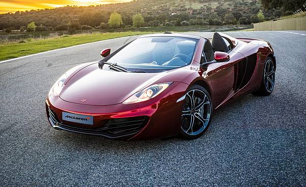 This jpeg image - McLaren MP4 12C Spider 2013 Wallpaper, is available for free download