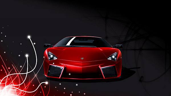 This jpeg image - Red Lamborghini, is available for free download
