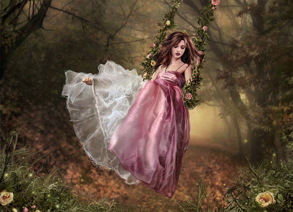 This jpeg image - Beautiful Fantasy Fairy Wallpaper, is available for free download