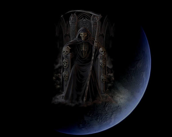 This jpeg image - Lord of Death Wallpaper, is available for free download