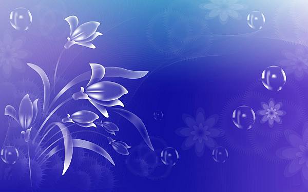 This jpeg image - Vector Art flowers, is available for free download
