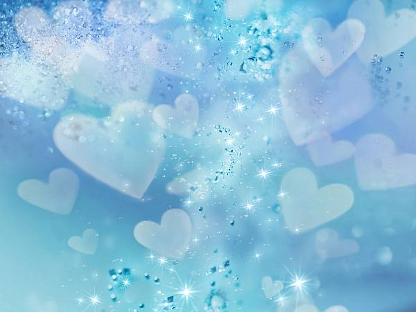 This jpeg image - blue hearts, is available for free download