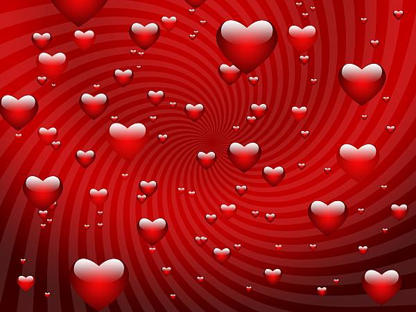 This jpeg image - red hearts, is available for free download