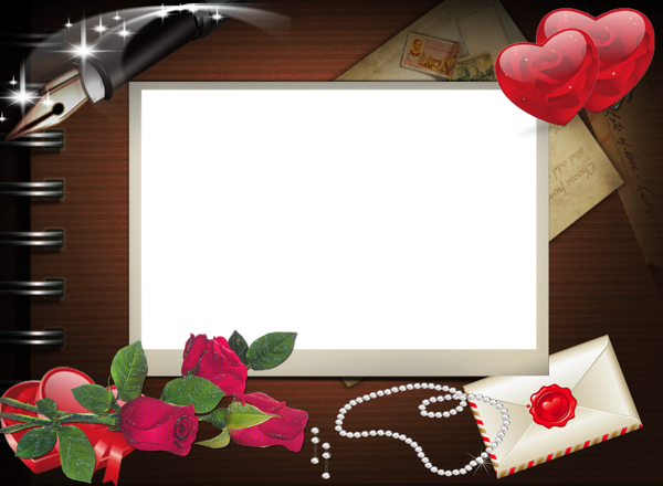 This png image - Art Romantic PNG Frame, is available for free download