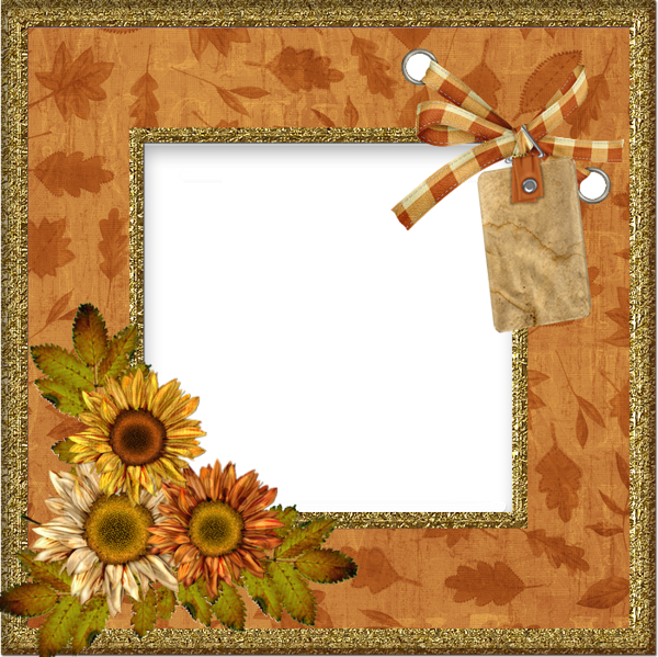 This png image - Autumn PNG Photo Frame, is available for free download