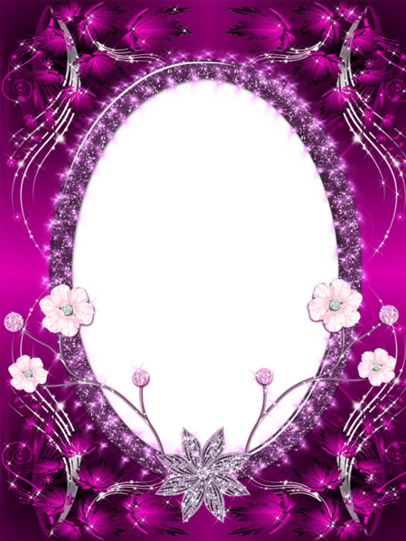 This png image - Beautiful Pink Transparent PNG Photo Frame, is available for free download