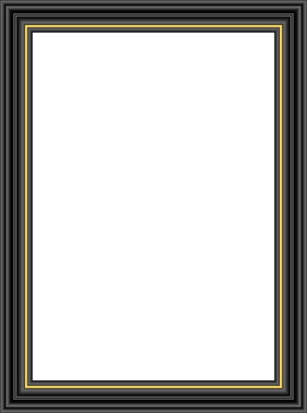 This png image - Black Frame PNG Transparent Clipart, is available for free download