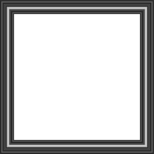 This png image - Black and Silver Frame PNG Clipart, is available for free download