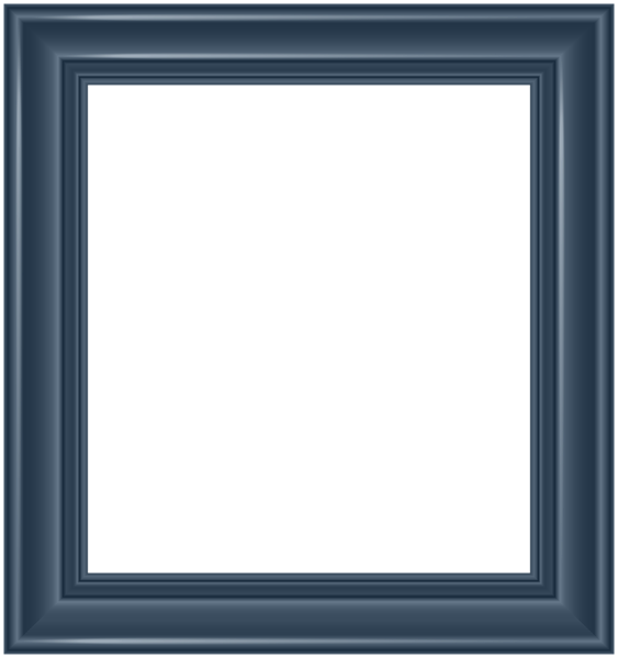 This png image - Blue Classis Transparent Frame, is available for free download