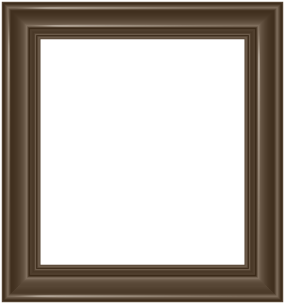 This png image - Brown Classis Transparent Frame, is available for free download