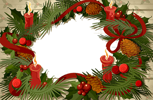 This png image - Christmas Transparent Frame, is available for free download