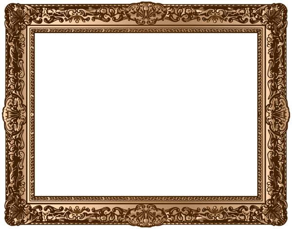 This png image - Classic Bronze Pictures Transparent PNG Frame, is available for free download