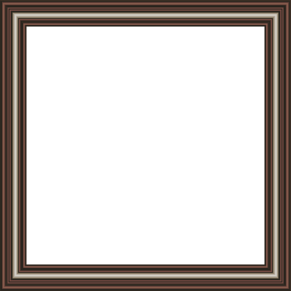 This png image - Classic Brown Frame PNG Transparent Clipart, is available for free download