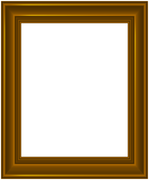This png image - Classis Brown Transparent Frame, is available for free download
