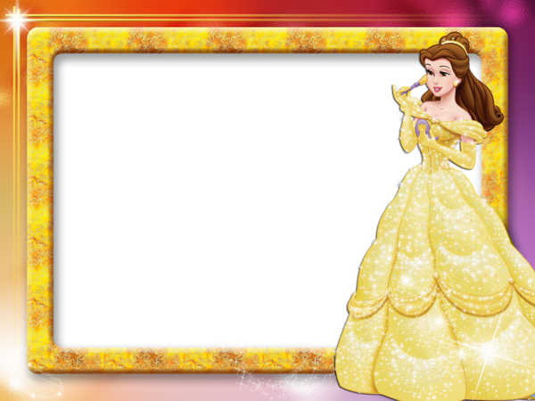 This png image - Cute Princess Kids Transparent Photo Frame, is available for free download