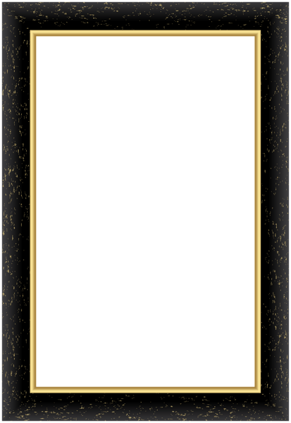 This png image - Decorative Black Frame PNG Clip Art, is available for free download
