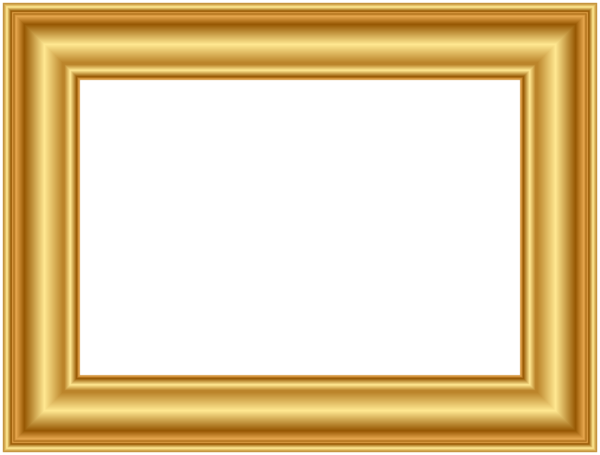 This png image - Decorative Gold Frame PNG Clip Art, is available for free download