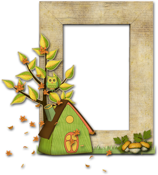 This png image - Fall Art Transparent Frame, is available for free download