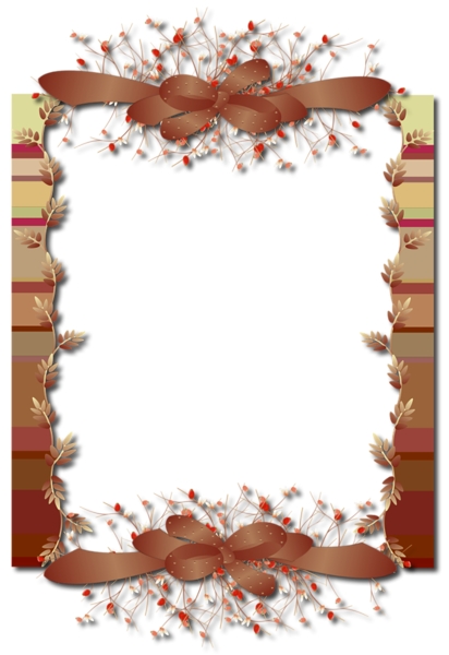 This png image - Fall Colors PNG Photo Frame, is available for free download