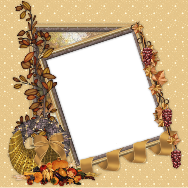 This png image - Fall Transparen PNG Photo Frame, is available for free download