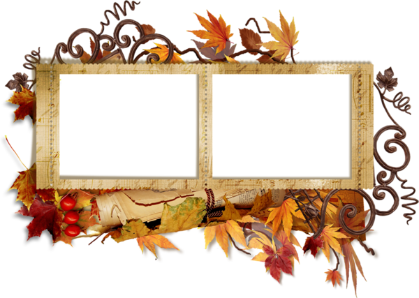 This png image - Fall Transparent PNG Frame, is available for free download