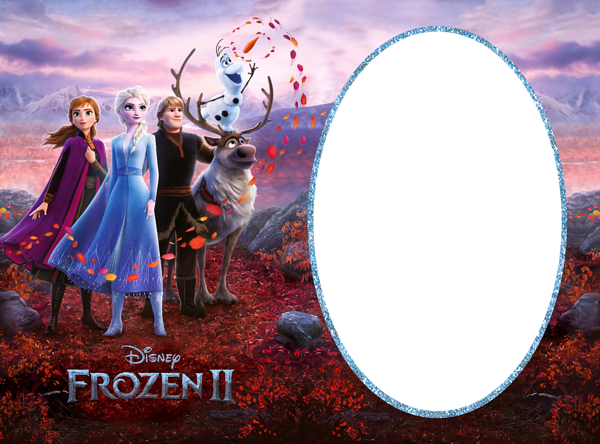 This png image - Frozen 2 Kids PNG Photo Frame, is available for free download