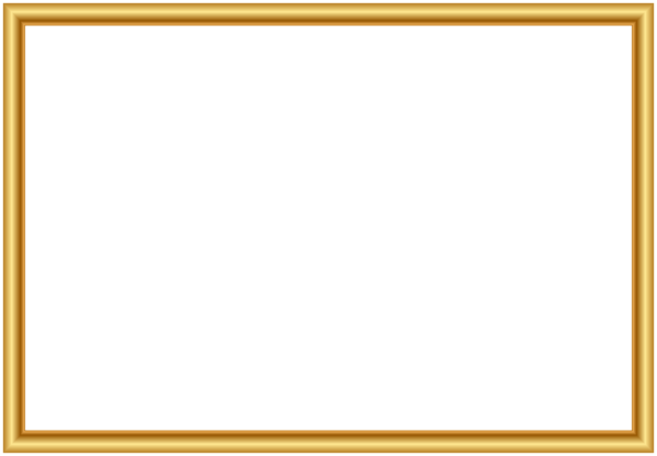 This png image - Gold Frame PNG Clip Art, is available for free download