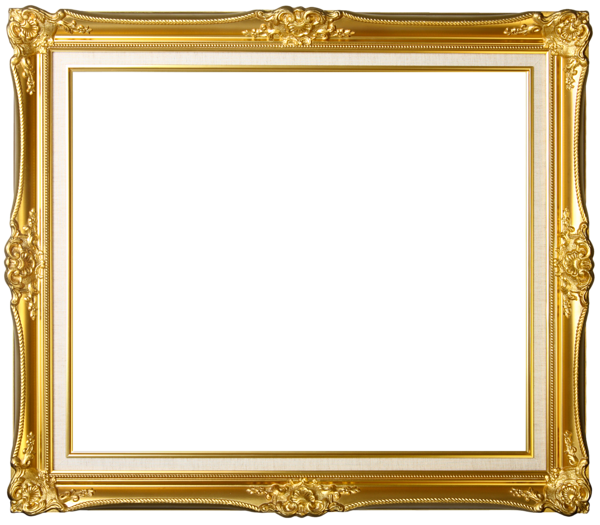 This png image - Gold Frame Transparent PNG Image, is available for free download