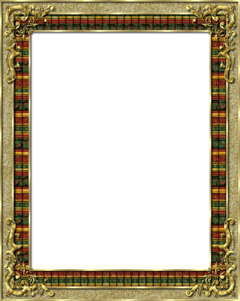 This png image - Gold Transparent Frame, is available for free download